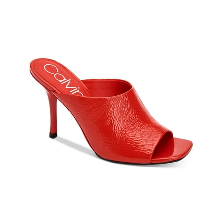 UPC 194060133362 product image for CALVIN KLEIN Womens Red Gel Pod Insert Cushioned Slip Resistant Matos Square Toe | upcitemdb.com