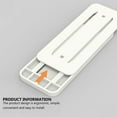 thumbnail image 2 of OULII 12Set Wall Mounted Plug Board Holder White Plastic Fixation for Home Use, 2 of 8