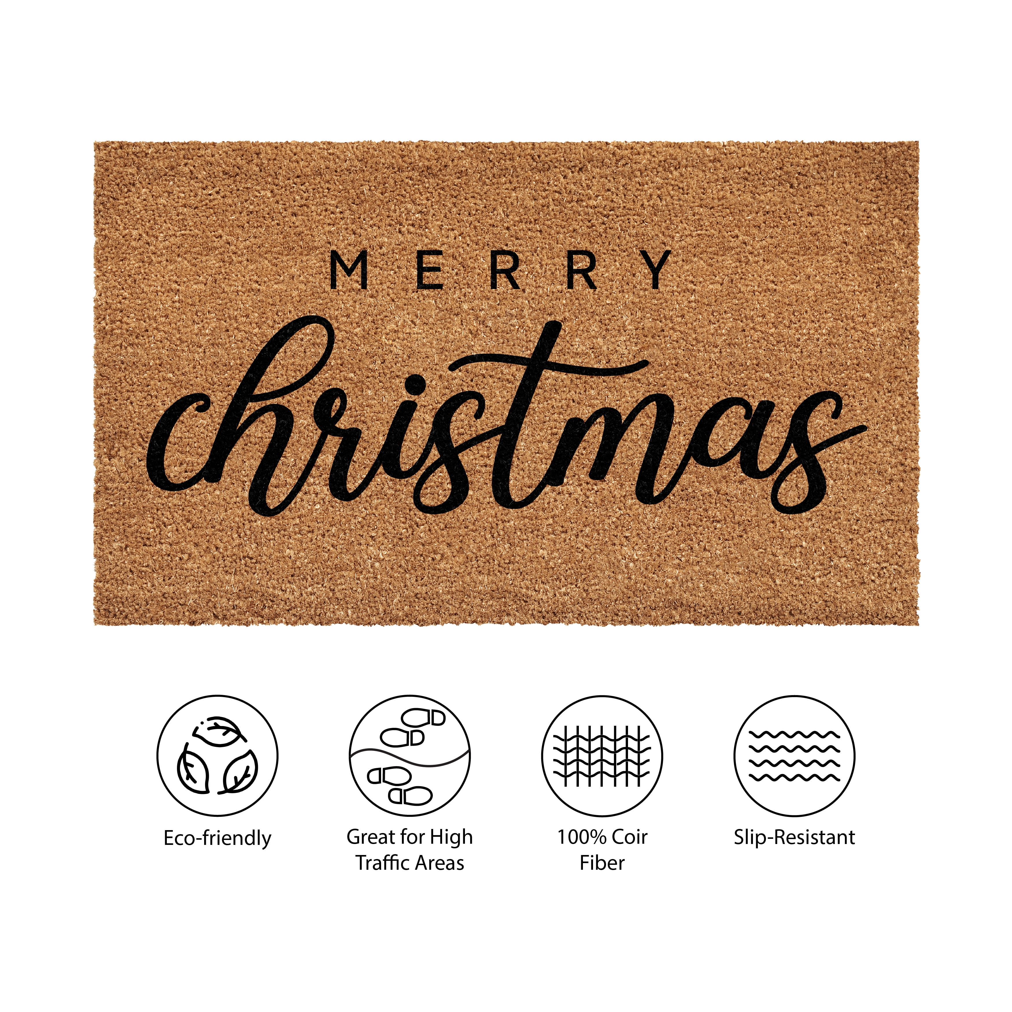 Calloway Mills 109092448 Classic Christmas Doormat 24" x 48"