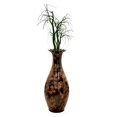 thumbnail image 1 of Traditional Brown Trumpet Shaped Floor Vase, 36" Tall, 1 of 5