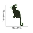 thumbnail image 3 of Taicans 6Pcs Halloween Black Cat Glow in The Dark Halloween Wall Decals - Self-Adhesive Spooky Decor for Windows,Doors,Light Switch,Home & Party - Reusable,Easy to Apply & Remove, 3 of 9