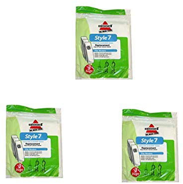 Details about   GENUINE BISSELL Vacuum Bags 25 BAGS  For 3522 3545  3550 3554 Series Style 7 NEW 
