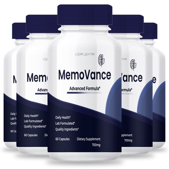 (5 pack) Memo Vance - Memo Vance Cognitive Capsules