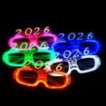 thumbnail image 4 of BQBQERT Light Up Glasses,2026 Led Glasses Glow Glasses 3 Light Modes 2026 New Year Eyewear Glow In The Darks Party Supplies, 4 of 19