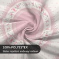 thumbnail image 6 of Pink Vintage Floral Roses Round Tablecloth 60 Inch, Waterproof Stain Resistance Round Table Cloth Decorative Tablecloth Picnic Party Indoor Outdoor, 6 of 6