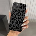 thumbnail image 3 of Funda de teléfono con estampado de leopardo, carcasa a prueba de golpes para iPhone 15, 14, 13, 12, 11, 16 Pro Max, XS, X, XR, 7, 8 Plus, SE 2, 3 of 5