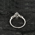 thumbnail image 2 of solitaire jewels 1.25CT Pear Moissanite Engagement Ring For Women, 14K White Gold, 2 of 5