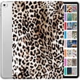 thumbnail image 1 of iPad 2015 PRO 12.9 Inch 1 Gen [ 1st Generation ] A1652 A1584 ML0H2LL/A ML0G2LL/A ML0N2LL/A Printed Slim Hard Shell Protective Stand Cover - Leopard, 1 of 8