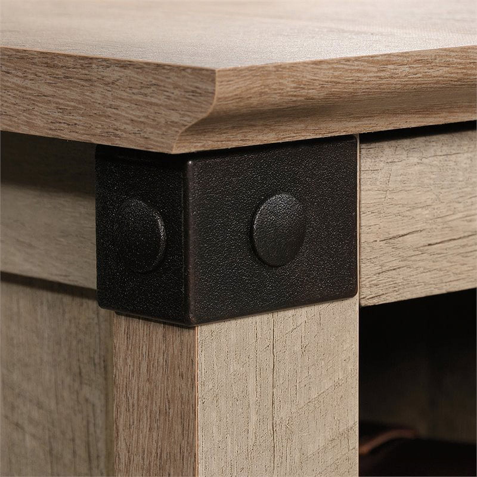 Sauder Carson Forge Side Table, Lintel Oak Finish - Walmart.com Sauder Carson Forge Side Table, Lintel Oak Finish - Walmart.com