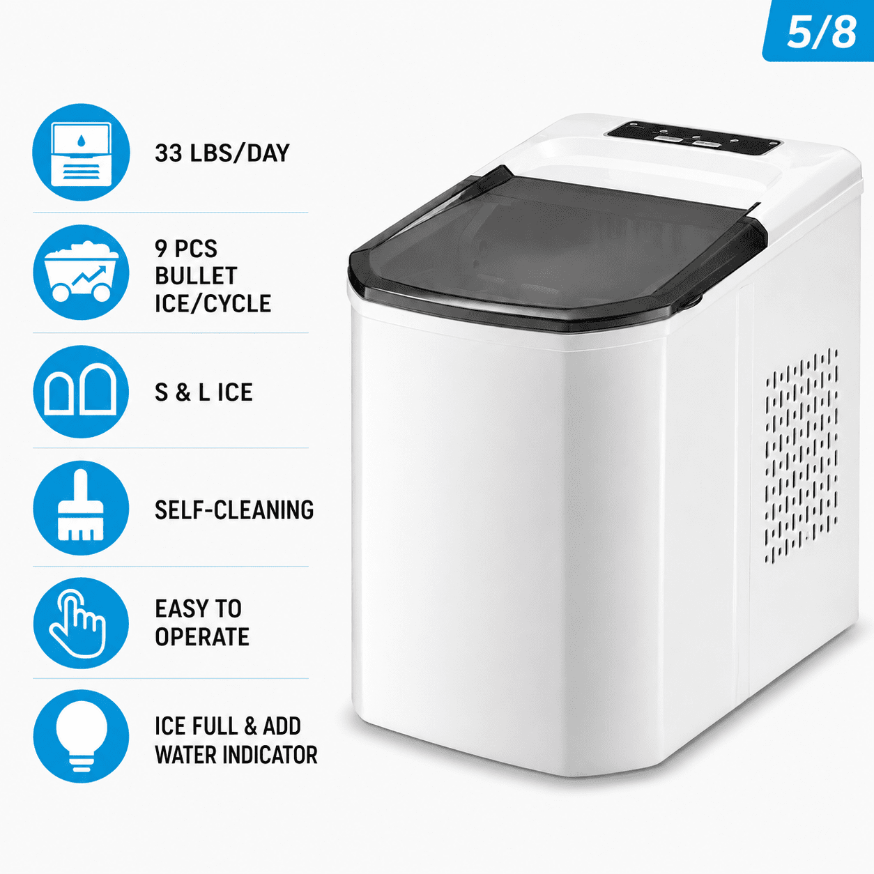 Electric Countertop Ice Maker