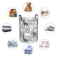 thumbnail image 4 of Fotbe African Animals Cesto de Ropa con Asas, Cesto Impermeable de Gran Capacidad, Bolsa de Lavado para Dormitorio, Cesto de Ropa con Ruedas y Asas-Medium, 4 of 6