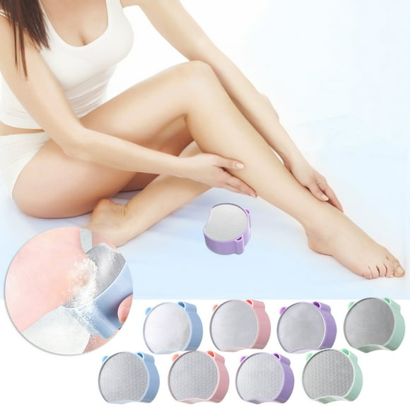 Summer Savings! Gspmoly Facial Cleansing Brush, Household 2 In 1 Ergonomic Design Glass Hair Remover Hair Removal Instrument &Foot Repairer Microdermabrasion Machine