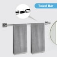 thumbnail image 2 of Pieces Matte Bathroom Hardware Accessories Set Hand Towel Bar Set Toilet Paper Holder Towel Ring Towel Rack Set Matte for Bathroom, 2 of 7