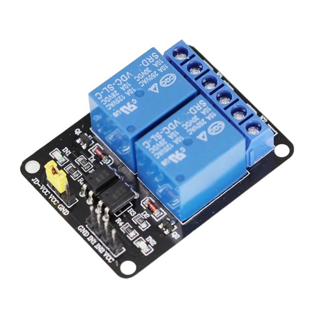Módulo de relé con optoacoplador 10A 5V 12V 24V Salida de relé Componentes electrónicos JShteea El nuevo