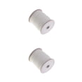 thumbnail image 1 of relayinert 80 Meters 2mm Waxed Cord Beading DIY Jewelry Making Thread Smooth and Knot-Free White 2Set, 1 of 6