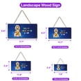 thumbnail image 5 of Autism Awareness Afghan Hound Accept Understand Love Landscape Wood Sign Dog Lover Hanging Wall Home Decor - 12003, 5 of 5