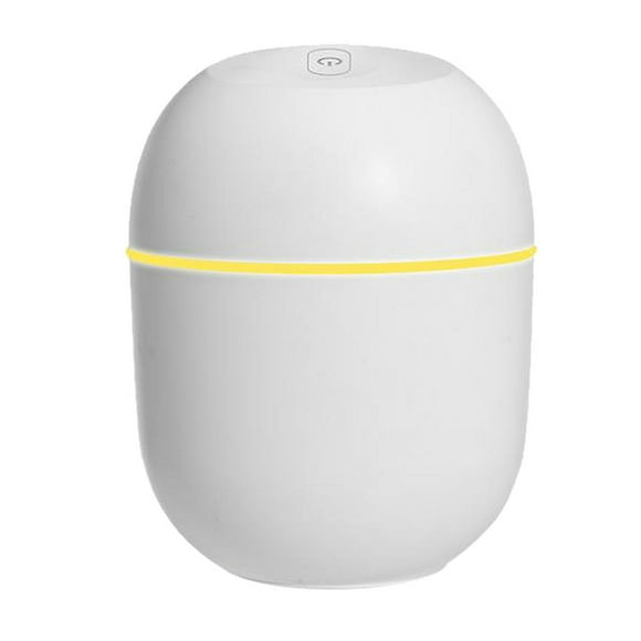 Mini humidificadores de 220 ml jinwen para dormitorio aire de niebla fría y silencioso Blanco