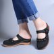 thumbnail image 4 of Sandalias de punta redonda con flores huecas cómodas para mujer y niña, zapatos de suela blanda Wmkox8yii hj789, 4 of 6
