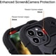 thumbnail image 4 of Compatible con iPhone 13 Pro Max Funda con soporte, cubierta de teléfono resistente a prueba de golpes de grado militar con soporte de anillo ajustable para iPhone 6.7 2021 Accesorios - Negro, 4 of 6
