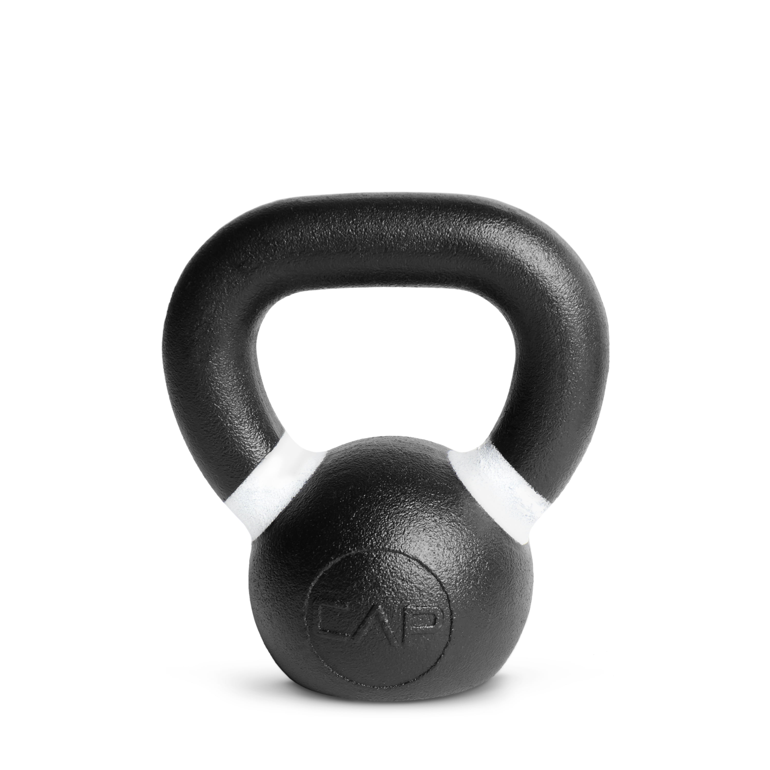Details about   CAP Rubber Coated Cast Iron Kettlebell Single 10 LB Weight Pound Dumbbell NEW 