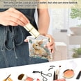thumbnail image 6 of PU Leather Coin Purse Wallet Compact Water-Resistant Card Cases Money Organizers Watercolor Adorable Bunny, 6 of 7