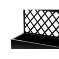 thumbnail image 4 of Galvanized Steel Raised Garden Bed with Trellis & Privacy Screen – Mobile Planter Box with Lockable Wheels, Drainage Holes, Space-Saving Vertical Garden for Vegetables, Vines & Herbs, 4 of 7