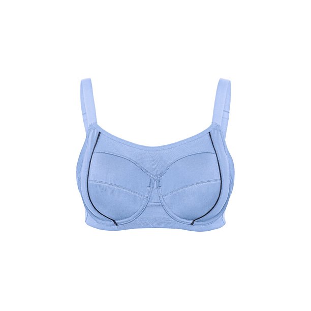 Champion Champion The Smoother Sports Bra, Ocean Front Blue, Size 40C