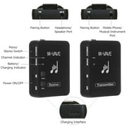 M-VAVE WP-10 2.4GHz Wireless Earphone Transmission System Rechargeable & Receiver
