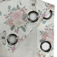 thumbnail image 4 of Ambesonne Flowers Grommet Curtain, Roses Bouquet, 50" x 96", Pale Pink Green, 4 of 6