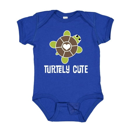 

Inktastic Turtley Cute Girl Turtle Gift Baby Girl Bodysuit