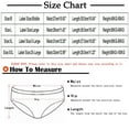 thumbnail image 3 of Diufon 2pc Panties for Women High Waist Full Coverage Underwear Solid Color Soft Cotton Brief, 3 of 5