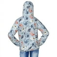 thumbnail image 4 of Cauagu Cute Chameleons On Blue Print Sun Protection Jacket for Teen,Full-Zipper Long Sleeve Sun Shirts with Pockets UV Hoodie Shirts Outdoor Athletic Jacket-X-Large, 4 of 7