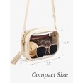 thumbnail image 3 of Bandolera transparente Yarnic Clear Stadium Approved, color crema, 3 of 9