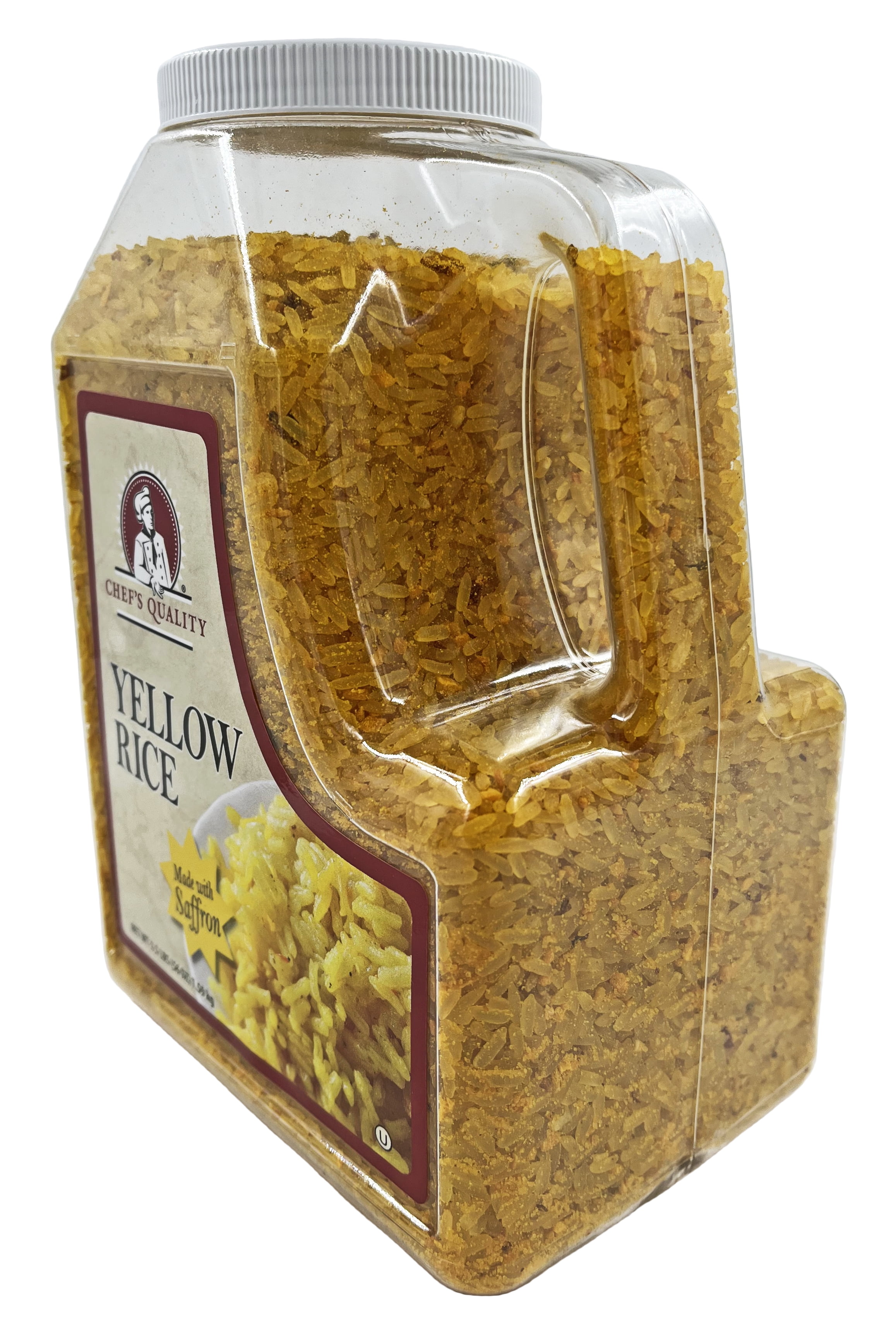 Chef's Quality Yellow Rice | Made with Saffron | Kosher | 3.5 lbs