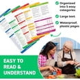 thumbnail image 2 of Air Fryer Cheat Sheet Magnets Cooking Guide Booklet - Air Fryer Cookbooks - Air Fryer Liners - Air Fryers Kitchen Gifts Gadgets 2025 - Air Fryer Accessories - Air Fryer Cooking Guide, 2 of 6