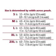 Suspensory Elastic Adjustable ''1 Count, White, 4-1/2 - 5 , Large''
