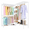 White 2+3+2, variant on BouPower Heavy Duty Clothes Rack,Metal Clothing Rack with Adjustable Shelves and Hanging Rods,Freestanding Garment Rack,Portable Closet Organizer for Bedroom Closet