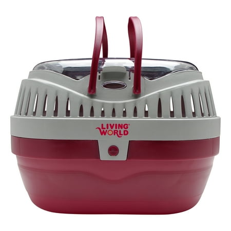 Large Cartier Tank - Living World Carrier, Red/Grey, Large