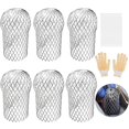 thumbnail image 1 of Protectores de bajante para canaletas AccEncyc de aluminio de 3,5" - 6 piezas, 1 of 7