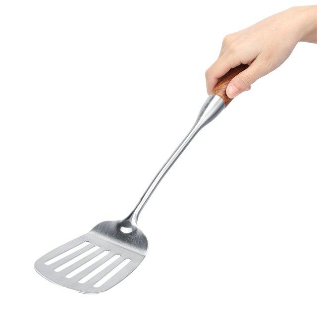 Durable 4Pcs/Set Cookware Set Cooking Utensils, Stainless Steel Spatula Kit, Restaurant Easy to Clean for Home