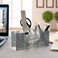 thumbnail image 4 of Circle Gate in Mountains Acrylic Pencil Pen Holder Cup 4 Compartments Desktop Organiser 7.87"x2.78"x3.54", 4 of 7