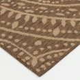 thumbnail image 6 of Mainstays Brown Medallion 6'6" x 9'6" Outdoor Olefin Area Rug, 6 of 8