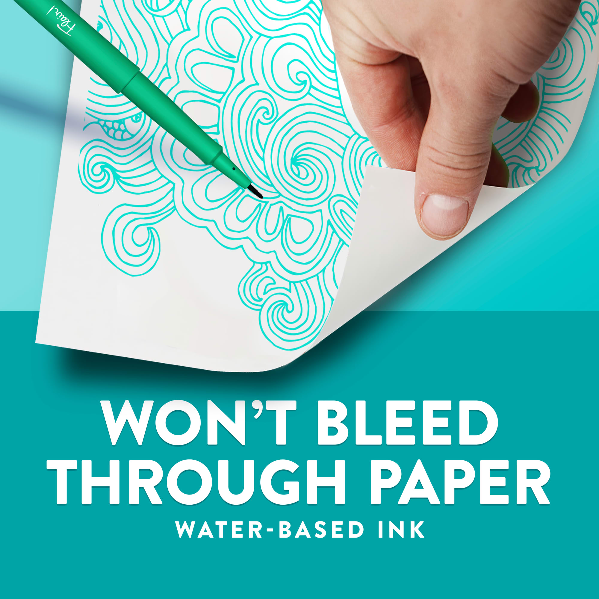 Plumas de fieltro Paper Mate Flair DUAL, la elección #1 de maestros, puntas de pincel y mediana, colores variados, 8 piezas 4