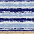 thumbnail image 2 of David Textiles 58" Poly-Spandex Ink Blot Stripe Fabric By the Yard, Blue, 2 of 3