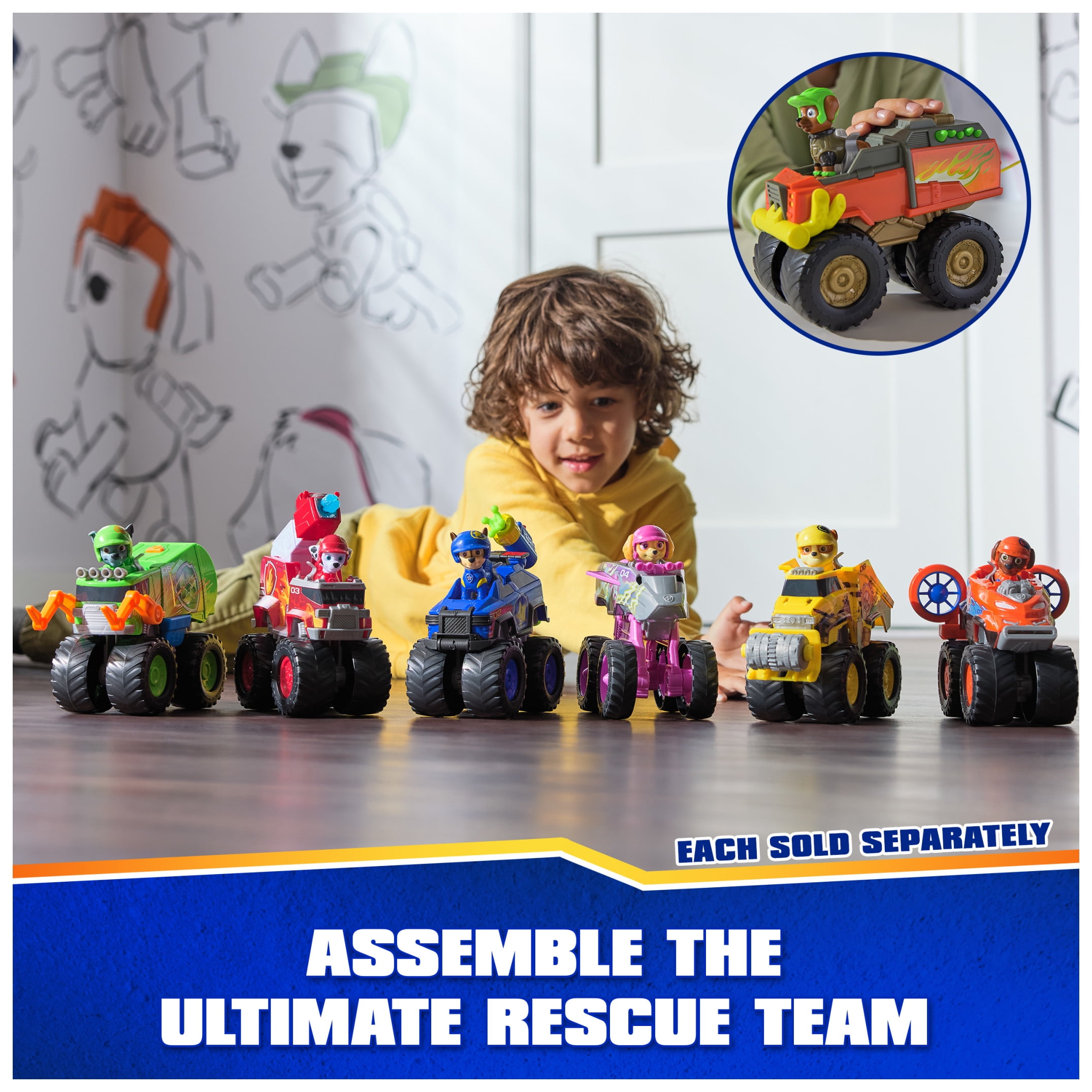 PAW Patrol: Rescue Wheels Boomer’s Truck, with Action Figure