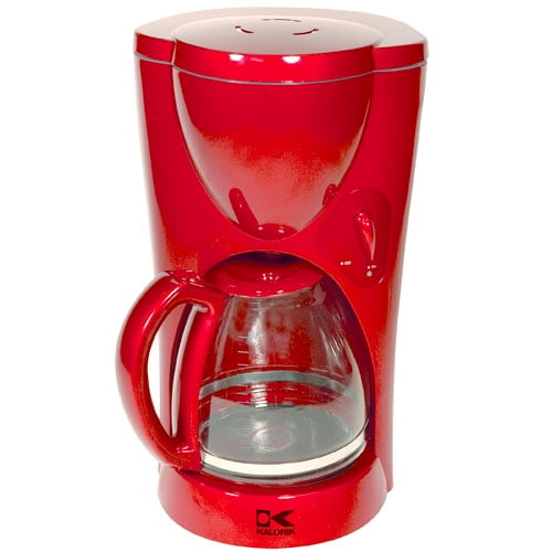 10 Cup Coffee Maker, Red