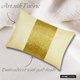 thumbnail image 5 of Funda de cojín lumbar decorativa HomeCentric dorada, 30 x 55 cm (12 x 22 pulgadas), con cuentas de seda artística y bordado a mano para sofá, cama y patio, estilo moderno y liso - Dorado brillante, 5 of 5
