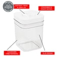 thumbnail image 3 of SharpChef Airtight Twist & Lock Food Storage Container with locking lid, Leakproof, Kitchen Pantry Organization and Storage, BPA-Free, 3 of 5