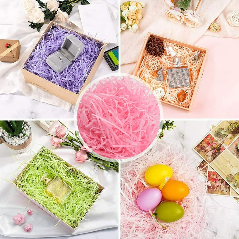 Raffia Di Carta Beige Per Decorazione - 100g, Eco, Per Cestini Regalo, Bomboniere, Packaging - Foto 7