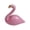 F, variant on Dserhfy Animal Statue Creative Shape Vibrant Color Mirror Polish Adorable Realistic Looking Decorative Shatterproof Rabbit Elephant Figurine Desktop Mini Statue for Home